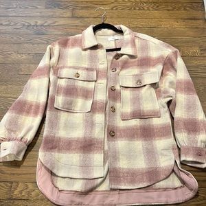 Talulah Checkered Plaid Shacket